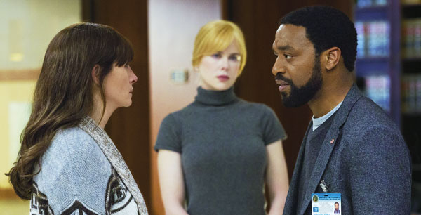 Hrdinovia filmu Tajomstvo ich očí – Chiwetel Ejiofor, Nicole Kidman a Julia Roberts
