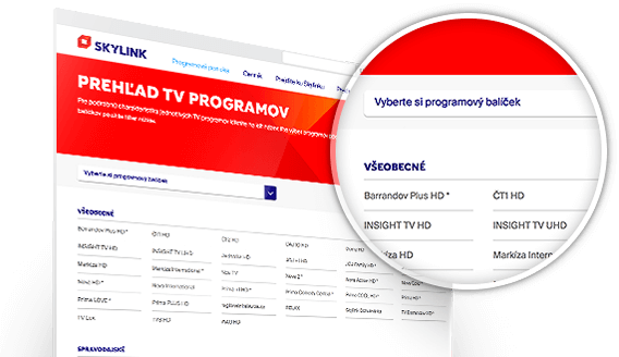 Prehľad TV programov