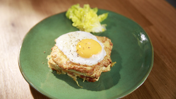 Sendvič Croque madame