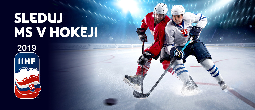 Fandite našim hokejistom na MS v hokeji 2019
