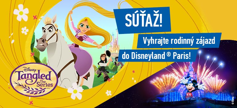 Vyhrajte zájazd do Disneyland® Paris pre celú rodinu