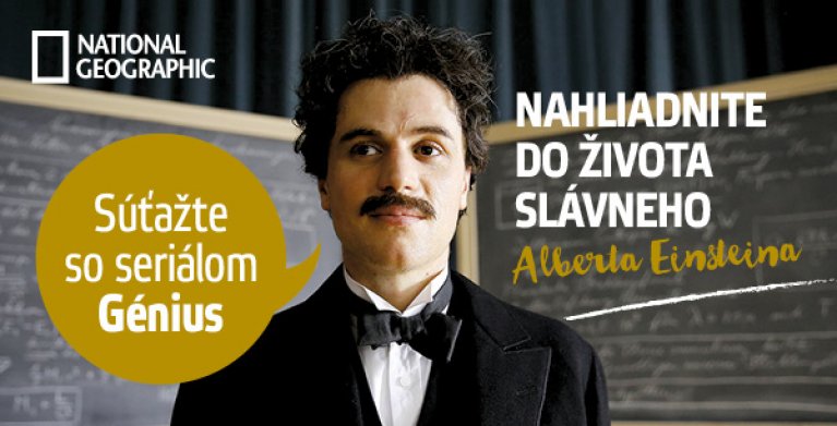 Súťažte s National Geographic a novým seriálom Génius