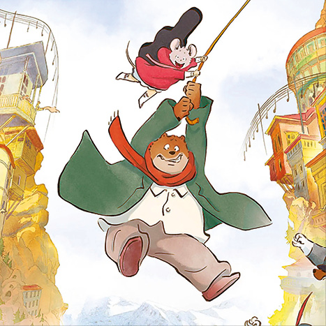 Myška a medveď na cestách – animovaný film