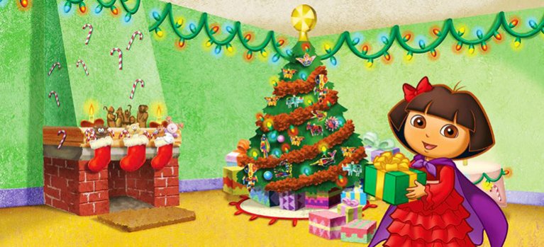 Dora a jej dobrodružstvá s vianočnou koledou