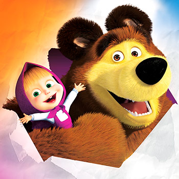 Seriál pre deti Máša a medveď