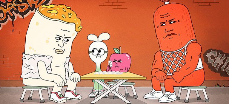 Jablko a cibuľa – animovaný program