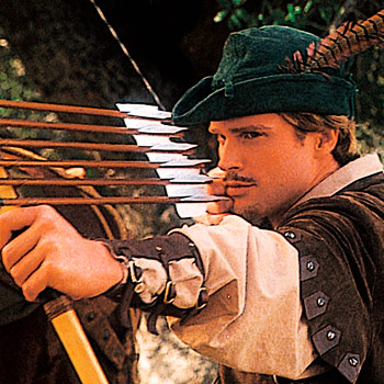 Dobrodružný film Bláznivý príbeh Robina Hooda