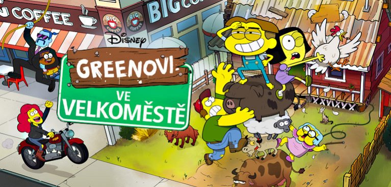Greenovci vo veľkomeste – 2. séria – seriál pre deti