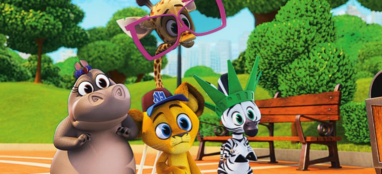 Madagaskar: A little wild – seriál pre deti