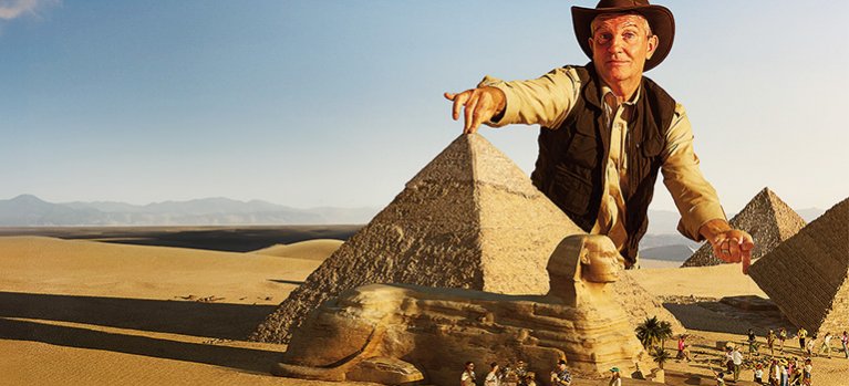 Bradley Walsh: Kozmický kód Egypta – dokumenty