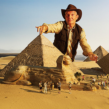 Bradley Walsh: Kozmický kód Egypta – dokumenty