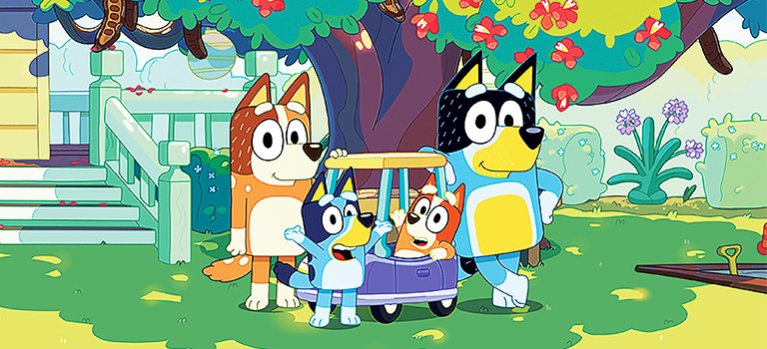 Čarovné leto s Bluey – animovaný seriál