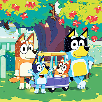 Čarovné leto s Bluey – animovaný seriál
